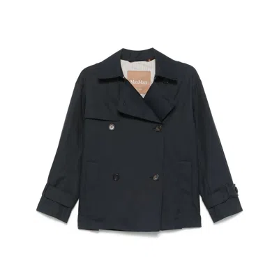 Max Mara The Cube Rainwears In Blue