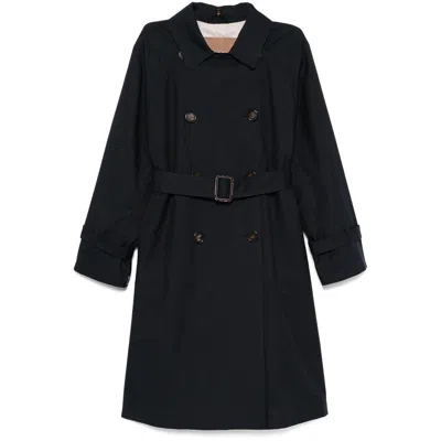 Max Mara The Cube Rainwears In Blue