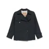 Max Mara The Cube Rain Jacket In Blue