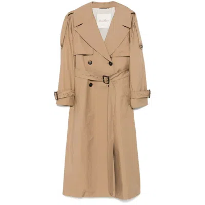 Max Mara The Cube Rainwears In Brown