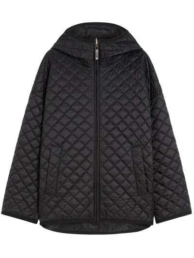 Max Mara The Cube Reversible Jacket In Black