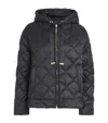 Max Mara The Cube Reversible Quilted Jacket In Black