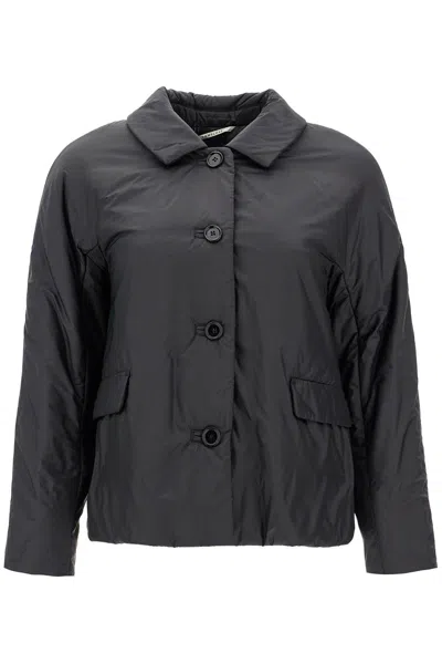 Max Mara The Cube Reversible Technical Canvas Jacket In Black | ModeSens
