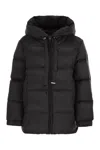 Max Mara The Cube Seia Down Jacket In Black