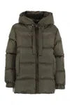 Max Mara The Cube Puffer Jacket The Cube Seia In Green