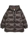 Max Mara The Cube Seia Down Jacket In Brown