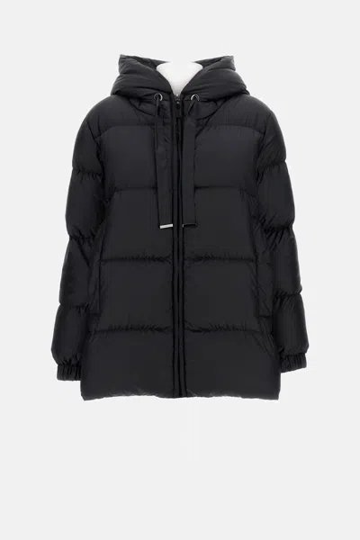 Max Mara The Cube Seia Down Jacket In Black