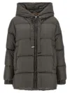Max Mara The Cube Seia Down Jacket In Gray