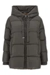 Max Mara The Cube Seia Down Jacket In Gray