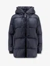 Max Mara The Cube Seia  Hooded Down Jacket In Blue