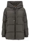Max Mara The Cube Seia Down Jacket In Gray