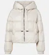 Max Mara The Cube Seif Down Jacket In White