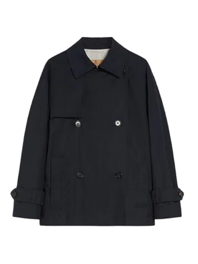 Max Mara The Cube Coats In Blue