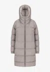 Max Mara The Cube Sophie Quilted Down Jacket In Red