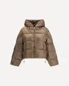 Max Mara The Cube Spaceca Down Jacket In Brown