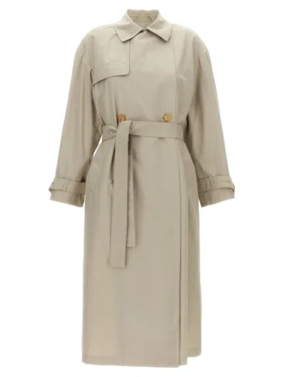 Max Mara The Cube 'strench' Trench Coat