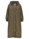 Max Mara The Cube Teodoro Casual Jackets And Parka Gray In Green