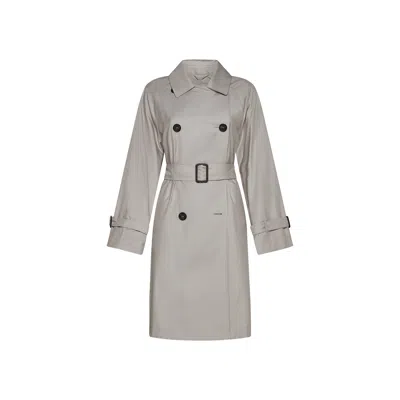 MAX MARA THE CUBE MAX MARA THE CUBE THE CUBE BLEND COTTON TRENCH COAT
