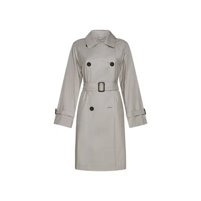 MAX MARA THE CUBE THE CUBE BLEND COTTON TRENCH COAT