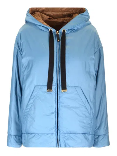 MAX MARA THE CUBE THE CUBE JACKET COATS LIGHT BLUE