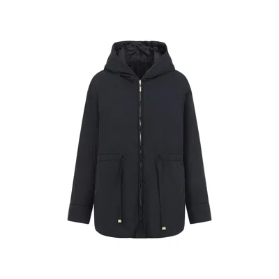 Max Mara The Cube The Cube Quilted Down Jacket In Black