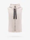 Max Mara The Cube The Cube Sleeveless Jacket With Cameluxe Padding In Pink