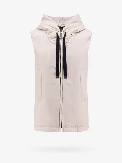 Max Mara The Cube The Cube Sleeveless Jacket With Cameluxe Padding In Pink