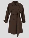 Max Mara The Cube Titrench Trench In No-color