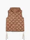 Max Mara The Cube Women's Trefa Puffer Jacket Brown | Size 44 | 2429296035600027