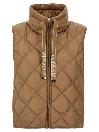 Max Mara The Cube Tregic Gilet Brown