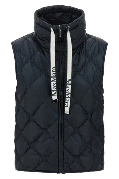 Max Mara The Cube Tregic Vest In Blue