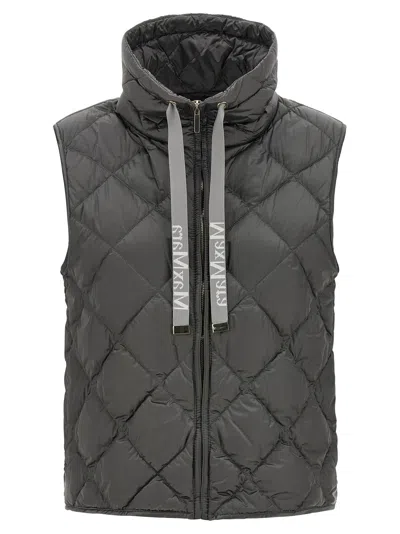 Max Mara The Cube 'tregic' Vest In Gray