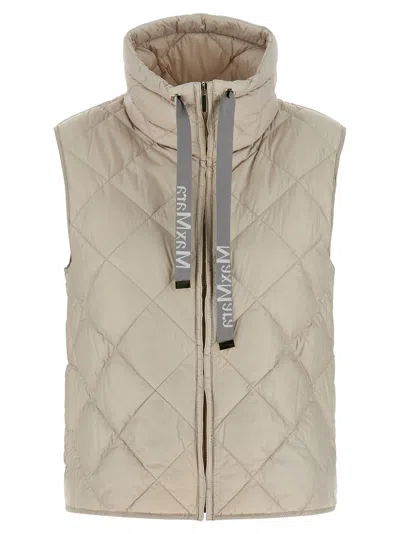 Max Mara The Cube 'tregic' Vest In Neutral