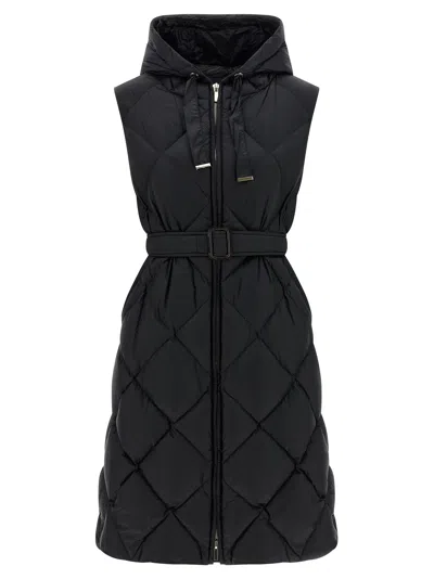 MAX MARA THE CUBE TREGIL GILET BLACK