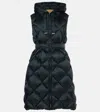 Max Mara The Cube Tregil Quilted Vest In Black