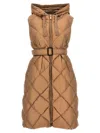 Max Mara The Cube Tregil Vest In Brown