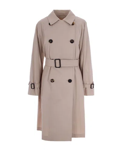Max Mara The Cube Trench Antigoccia Naturale In Neutral