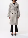 Max Mara The Cube Trench Coat  Woman Color Black In Black
