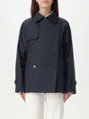 Max Mara The Cube Zeno Coats And Trench Coats Blue In Blau