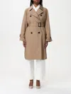 Max Mara The Cube Trench Coat  Woman Color Camel In Camel