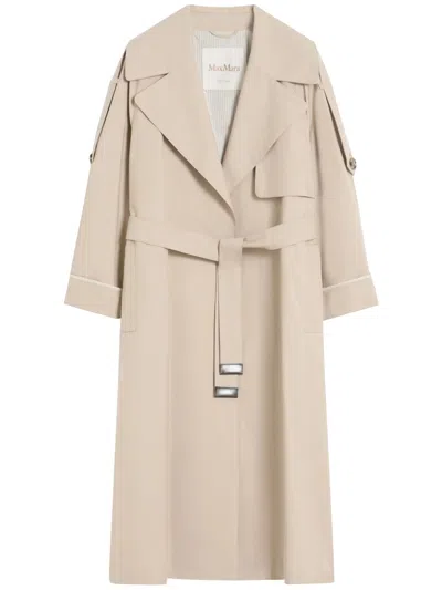 Max Mara The Cube Trench In Neutral