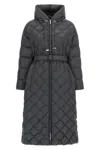 Max Mara The Cube Trepar Down Jacket In Gray