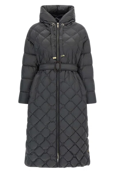 Max Mara The Cube Trepar Down Jacket In Gray