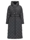 Max Mara The Cube Trepar Down Jacket In Gray