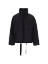 Max Mara The Cube Turtleneck Jacket In Blue