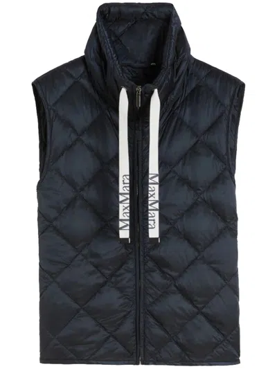 Max Mara The Cube Vest In Blue