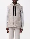 Max Mara The Cube Women The Cube Sleeveless Jacket With Cameluxe Padding In Beige