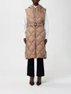 Max Mara The Cube Waistcoat  Woman Color Camel In Brown
