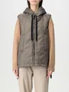 Max Mara The Cube Waistcoat  Woman Color Grey In Grey