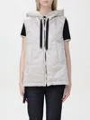 Max Mara The Cube Women The Cube Sleeveless Jacket With Cameluxe Padding In 灰色